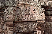 Banteay Srei temple - doors of the central buildings